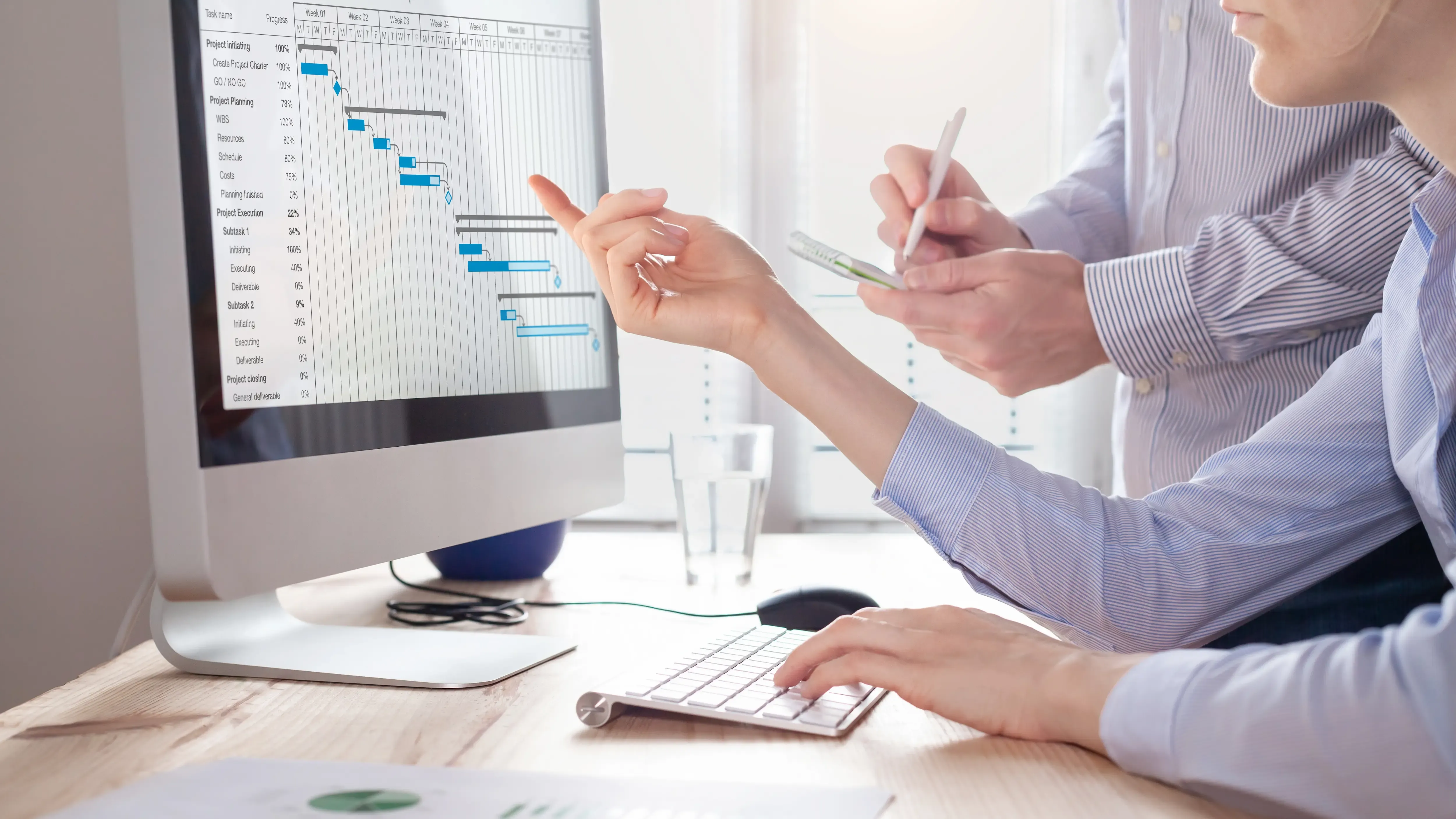 Project controls professionals who support cost, schedule, and reporting functions on active federal military construction programs. Spero keeps the right people on those functions throughout the life of the program.